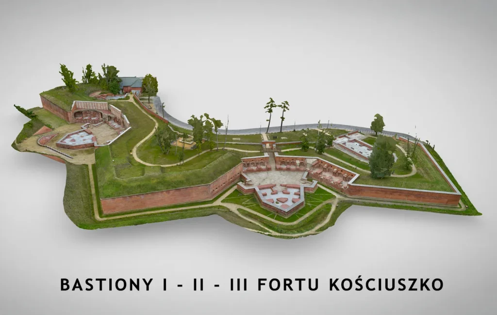 Fort II Kościuszko Bastiony I-III